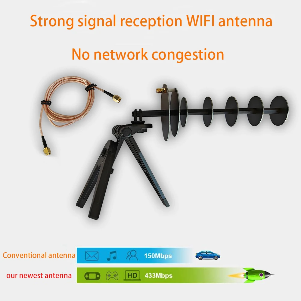 

Портативный усилитель сигнала Wi-Fi, 2,4 ГГц, 30 дБи