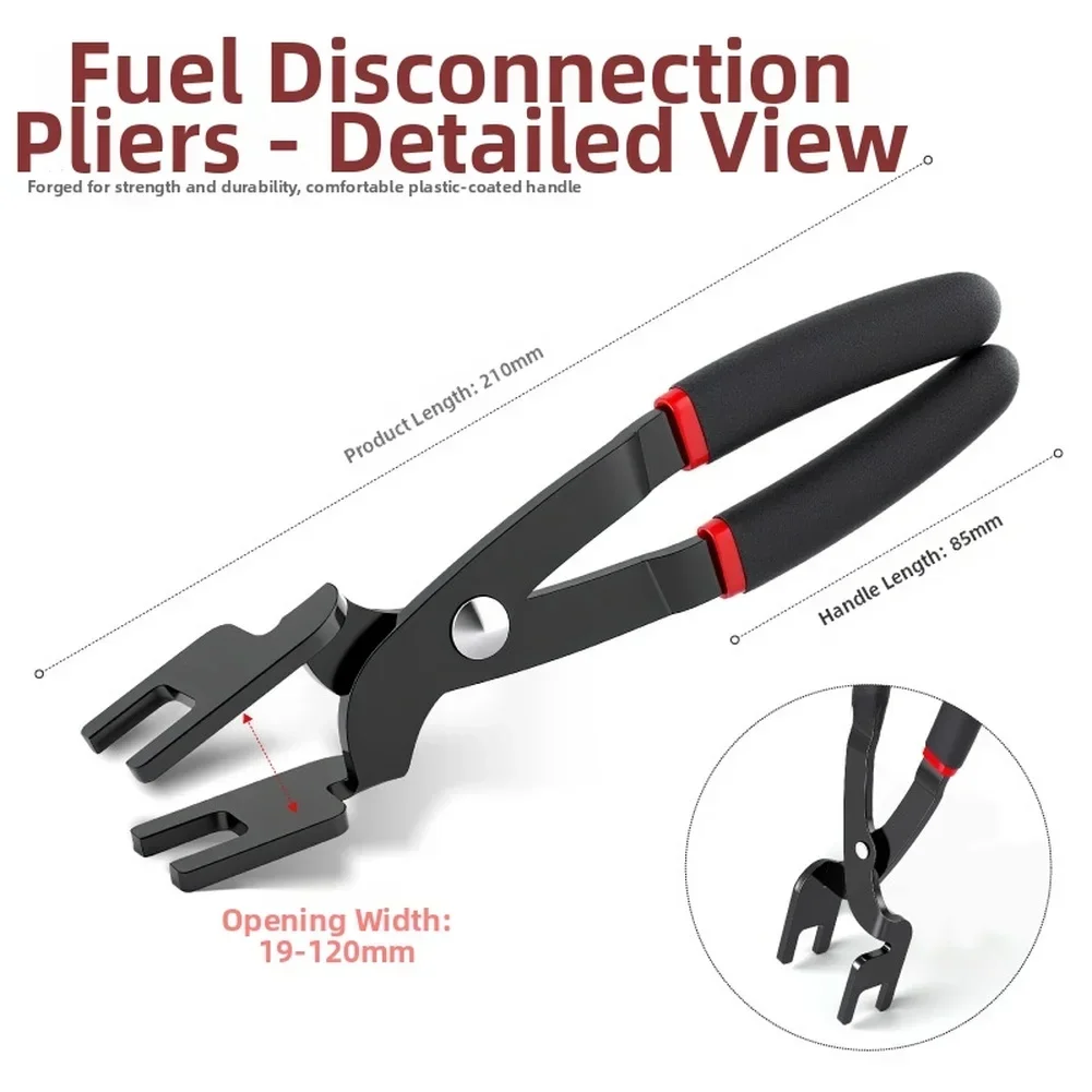 1Pc Disassembly Plier 10'' 210mm Plier For Auto Repairing Tool For Removming Rubber Pad High Hardness Disassembly Plier