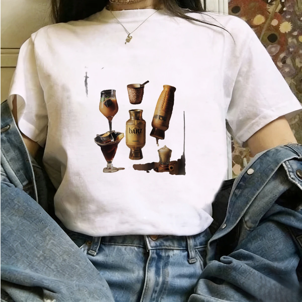 Kaos Oblong Motif Karakter Kan - Japanese Street Fashion Female ulasan dan harga