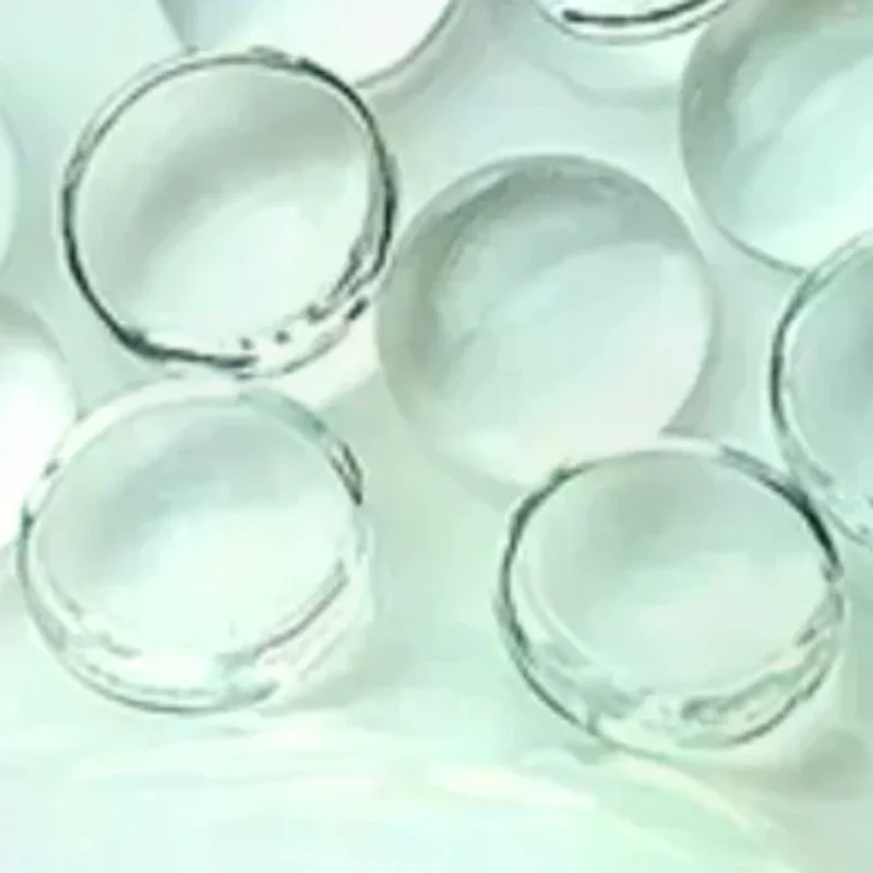 40 stks Glas Kleurenkaart Transparante Tips Ronde Tonen Gel Polish Ontwerpen Nagel Kleur Board Tips Kaart Koreaanse Stijl Manicure Tool