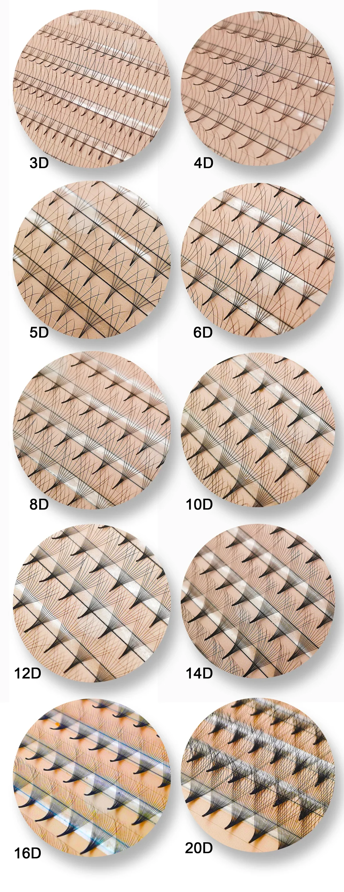 SUPMACIO-Cils Préfabriqués en Faux Vison à Base Jolie tue, Préfabriqués, extensions de cils volume russe, GérLashes, 5D, 6D, 8D, 10D, 12D, 14D, 320,