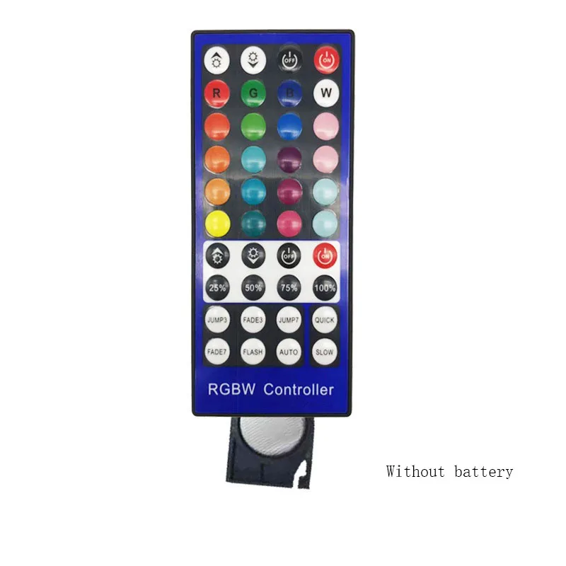 RGBW Strip Lights Remote Controller 44 Keyboard Controller 12-24V mini RGBW Controller