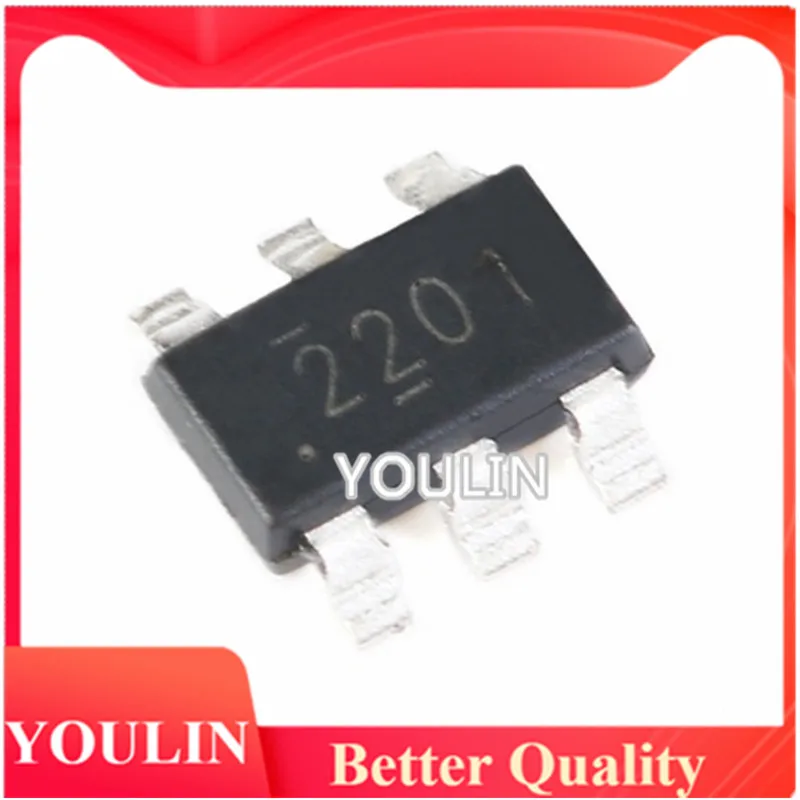 30pcs Original genuine TPS562201DDCR Screen printing 2201 4.5-17V input 2A output synchronous SWIFT buck converter