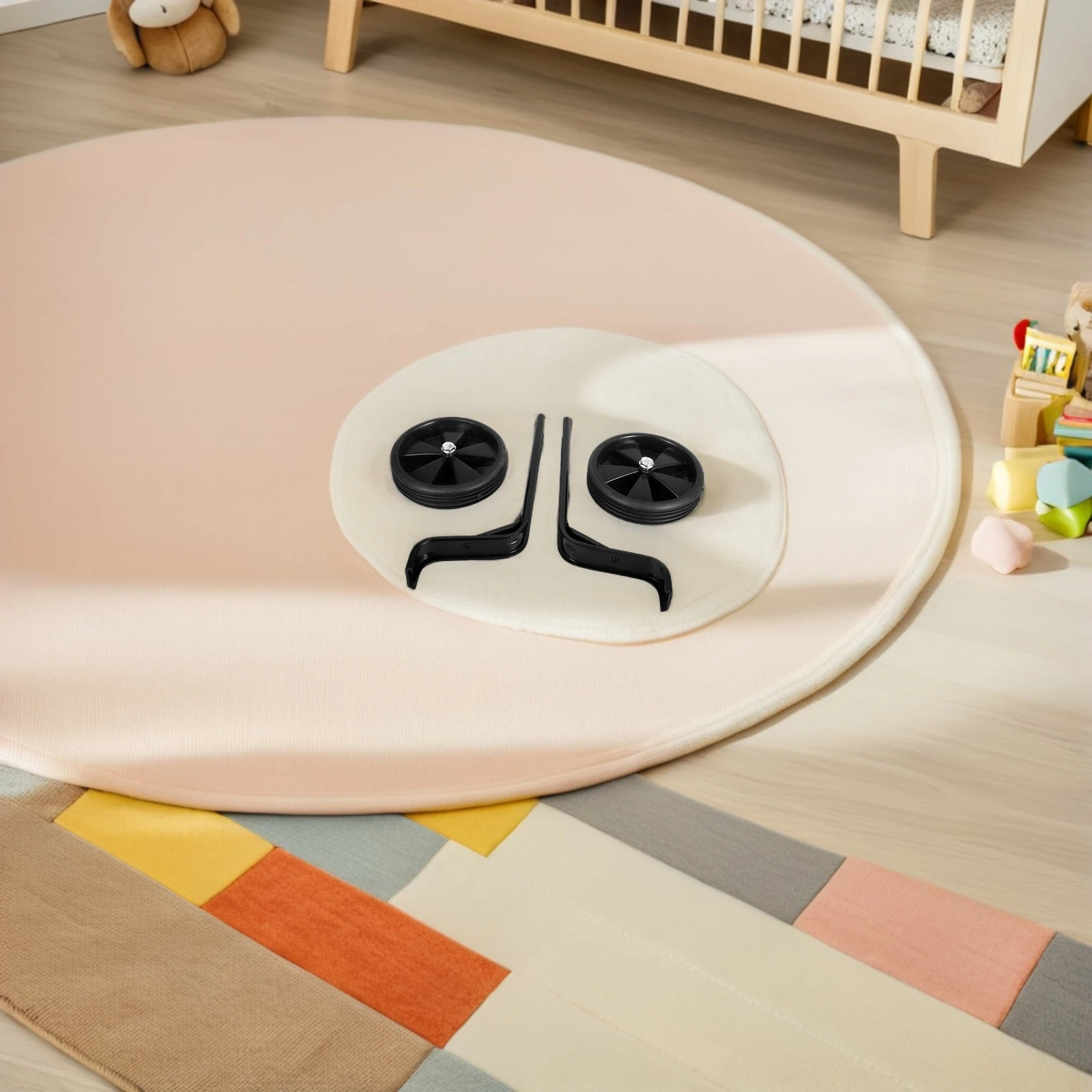 

1 Set Kids Bike Stabilisers 12-20 Inch Training Wheels Auxiliary Wheel For Children Cycling Fit Bicycle Tricycle Scooter Black