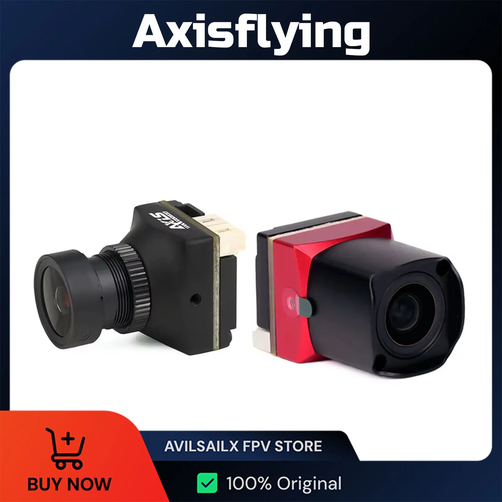 Axisflying OWL Black Light PRO Camera 1800TVL CVBS Coaxial HD 1080P 60fps Multicopter Spare Camera Module