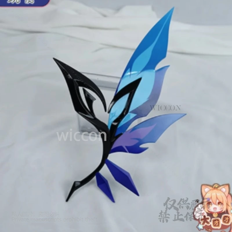 

Skirk Cosplay ACC Accessory Headwear Props Anime Game Genshin Impact Uniform Tartaglia Master Women Halloween Party Costume Cos