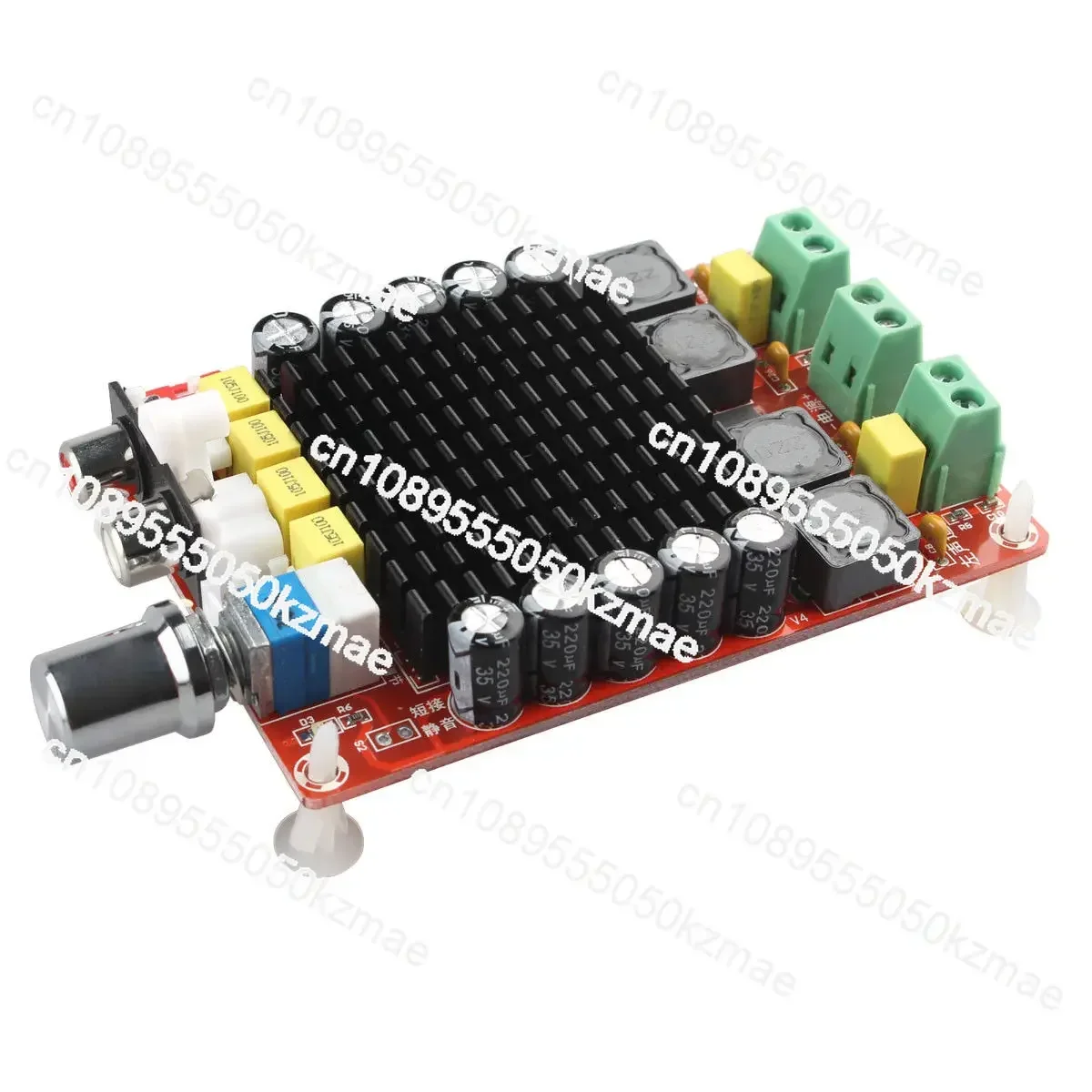 XH-M510 TDA7498 high-power digital power amplifier board 2 * 100W automotive power amplifier, DC 14-34V