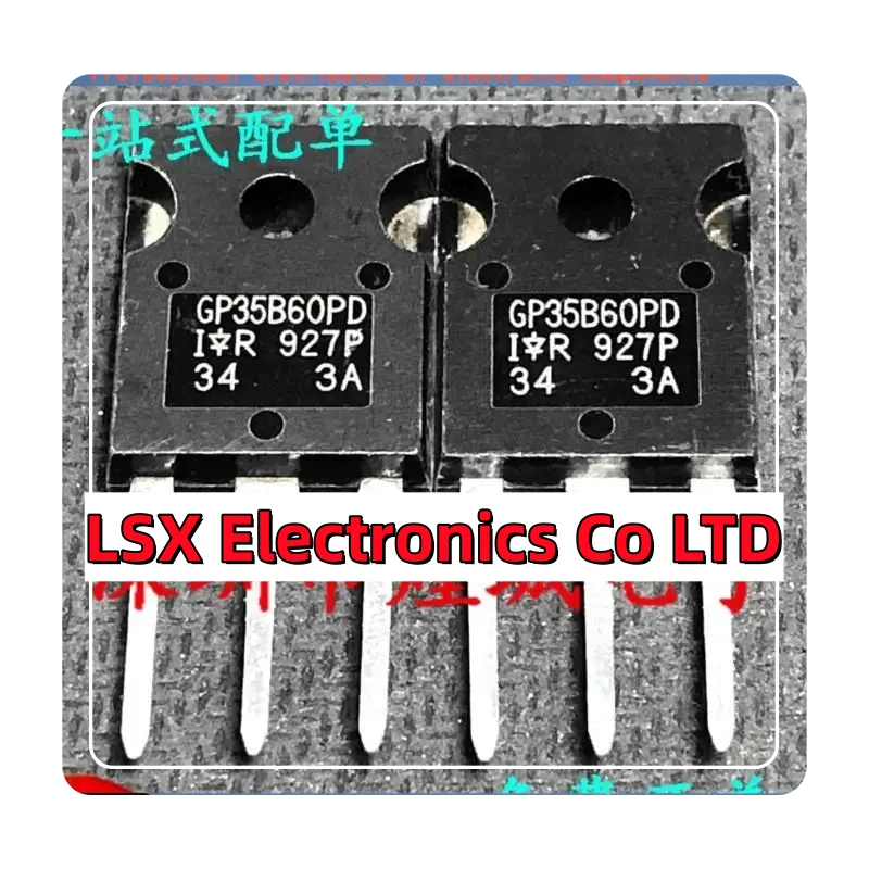 10PCS-50PCS  GP35B60PD IRGP35B60PD  TO-247 600V 34A  Original In Stock Fast shipping