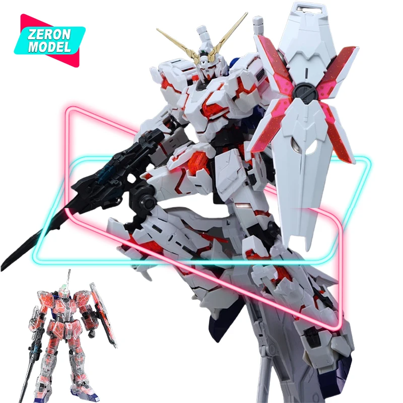 

Fangdajing Unicorn 1/72 Action Figure Unicorn Model Kit Gift Clear Armour Collection Assembly Action Figures Robot Plastic Toy