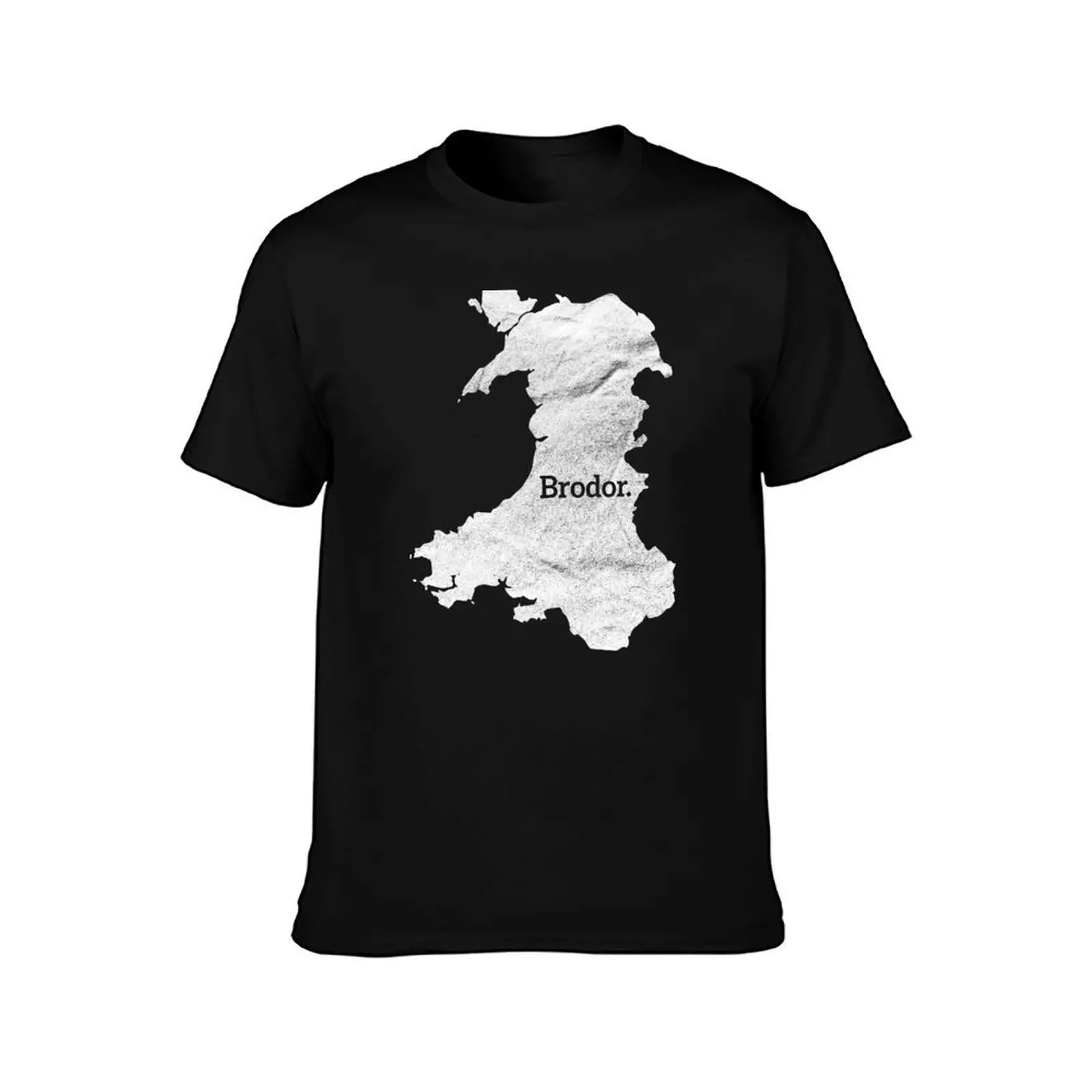 Brodor Cymru, Native, Map of Wales, Welsh, Cymraeg T-Shirt, Summer Casual Cotton Tee, Oversized Streetwear Tops, 100% Cotton