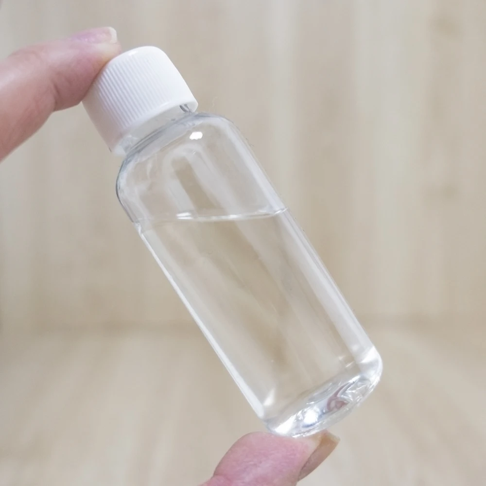 100Pcs 5ml 10ml 20ml 30ml 50ml 80ml 100ml Refillable Bottles PET Clear Empty Seal Bottles Sample Containers Plastic Screw Cap