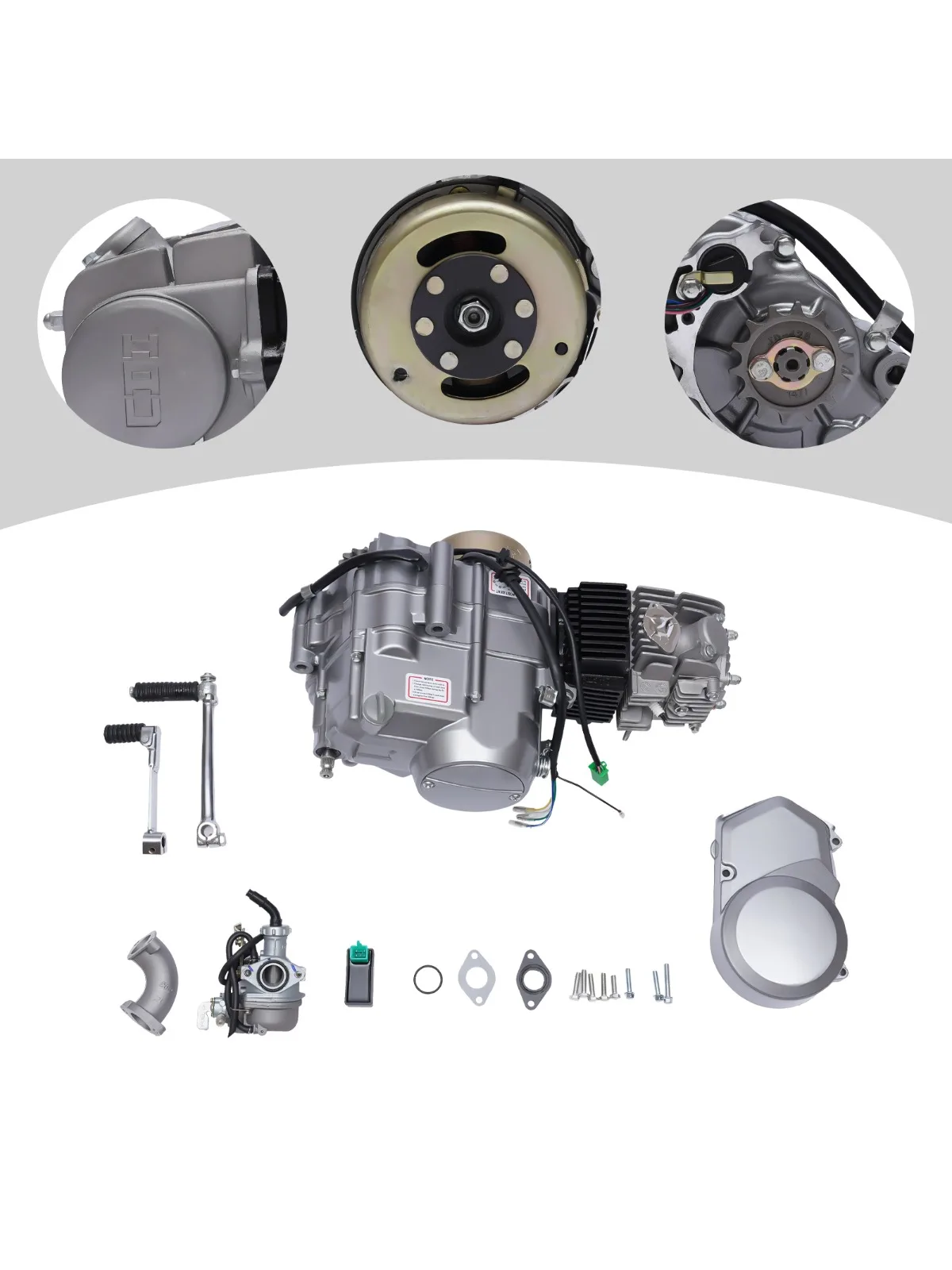 AliExpress NONE 125cc 4-Stroke Motorcycle Engine Replacement for Honda CRF50 XR50 CT70 Z50 Monkey Pit Bike Air Cooled CDI Kick Start