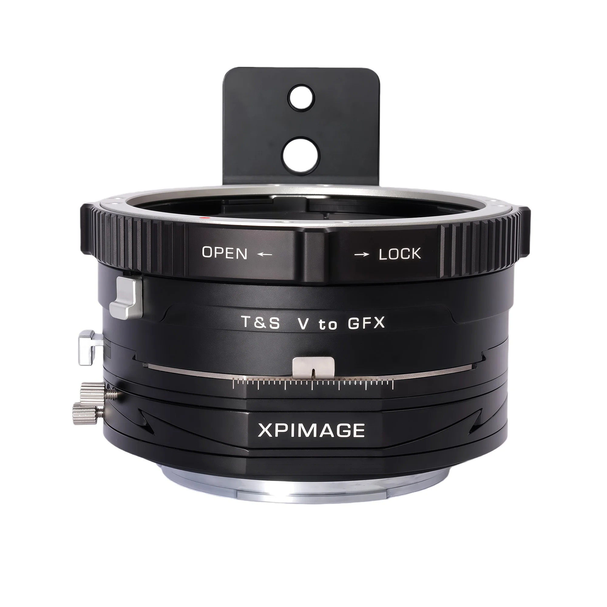 XPIMAGE Tilt-Shift Lens Mount Adapter Ring Compatible with Hasselblad V Lens to Fujifilm GFX Camera GFX50 GFX100