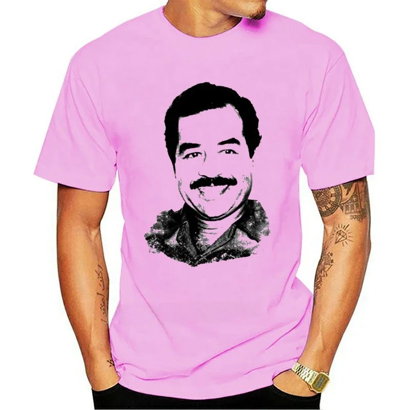 Tutte le Taglie Nuovo  New Saddam Hussein Irak Iraq Bagdad T-Shirt  oversized t shirt  men clothing  harajuku