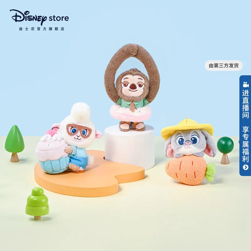 

Holiday New Year Judy Nick Plush Doll Keychain Blind Box Cute Bag Hanging Charm Collectible Mini Pendant Decoration