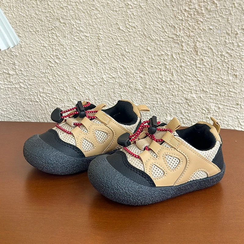 Chaussures de course en maille respirante pour garçons et filles, baskets de tennis pour enfants, chaussures de marche légères pour tout-petits, unisexe, marque Pacth