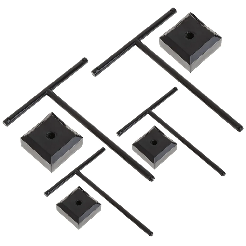 

4pcs Acrylic Earring Display Holder Stable Desktop Stand For Dangle Drop Earrings Storage Organizer Rack Countertop Display Prop