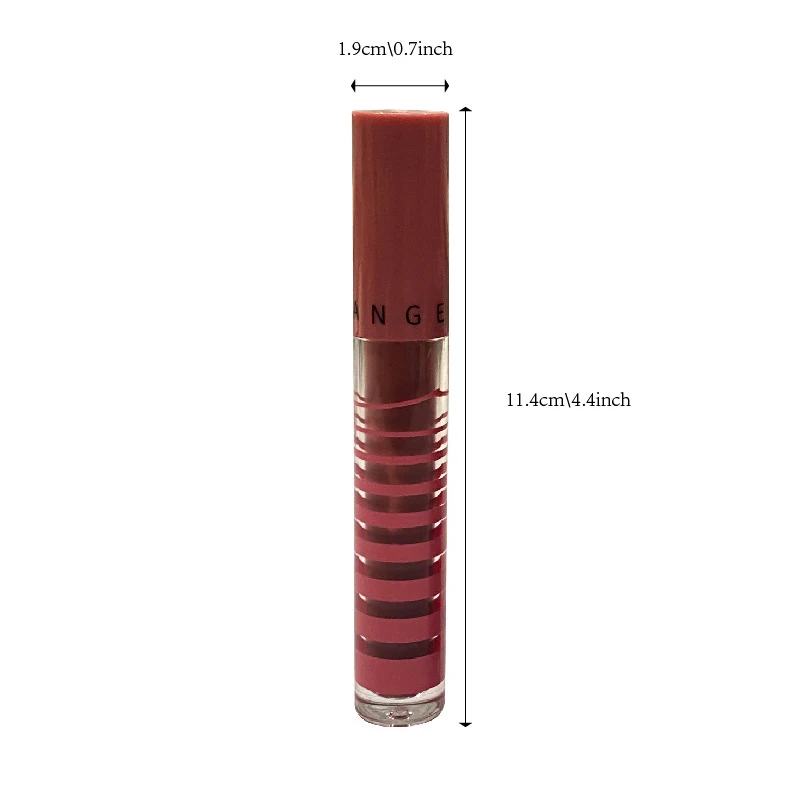 HERORANGE Waterdichte Mirror Jelly Lip Glaze 6-kleuren Waterlichte lipgloss Langdurige make-upcosmetica