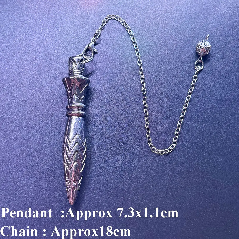 Retro Ägyptisches Metall-Kupfer-Pendel für Wahrsagerei Schweres Karnak Thot Pendel Dowsing-Werkzeug Hexerei Spirituelles Pendel X449 ﻿ – Detail 10