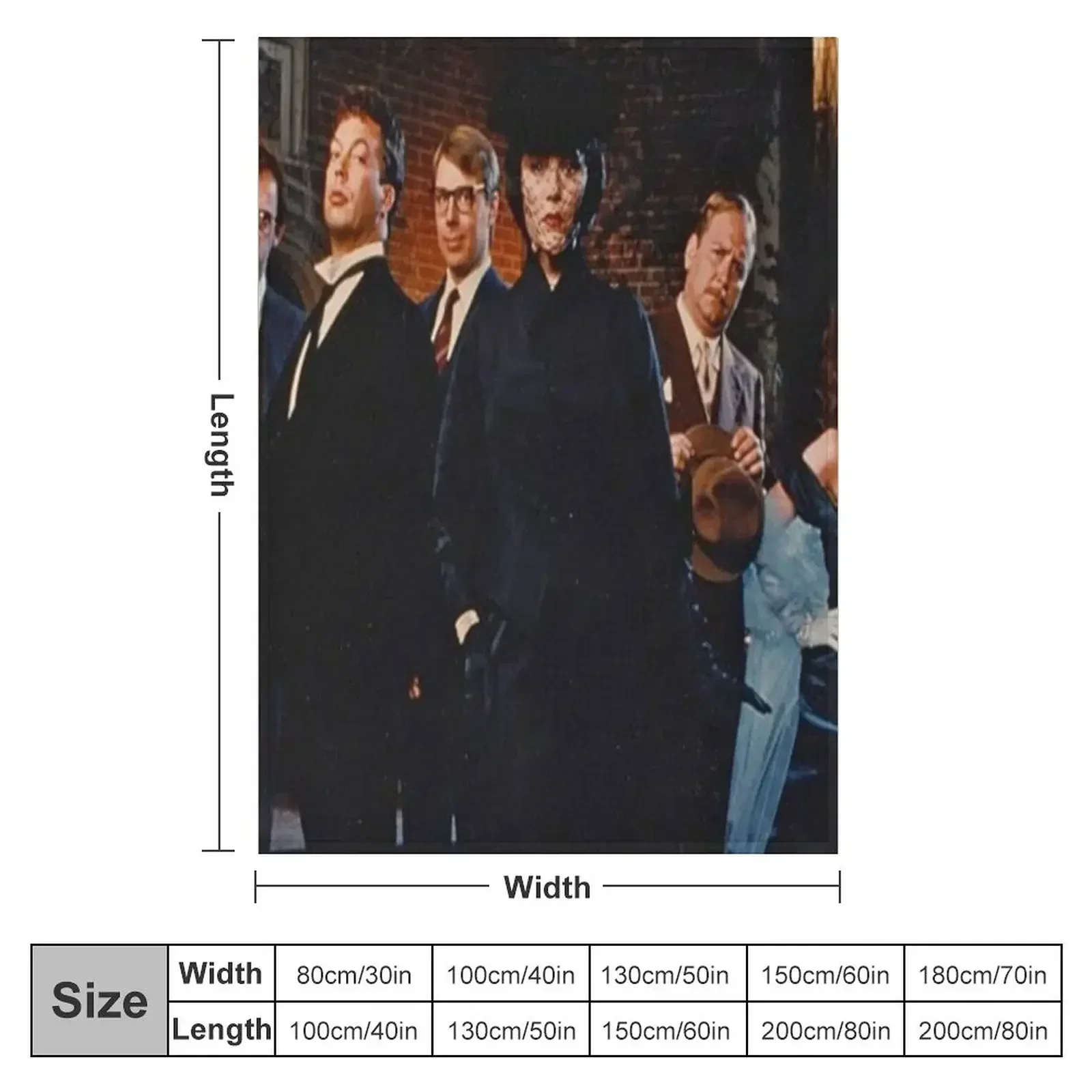 clue cast Throw Blanket couch cozy soft plush fuzzy picnic outdoor blanket