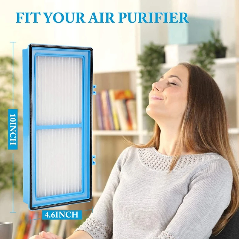 فلاتر بديلة للهولمز AER1 ، فلتر هواء إجمالي من نوع HEPA ، معزز كربون ، هيبا ، 3 هيبا ، 9 فلاتر ، HAPF30AT ، 208