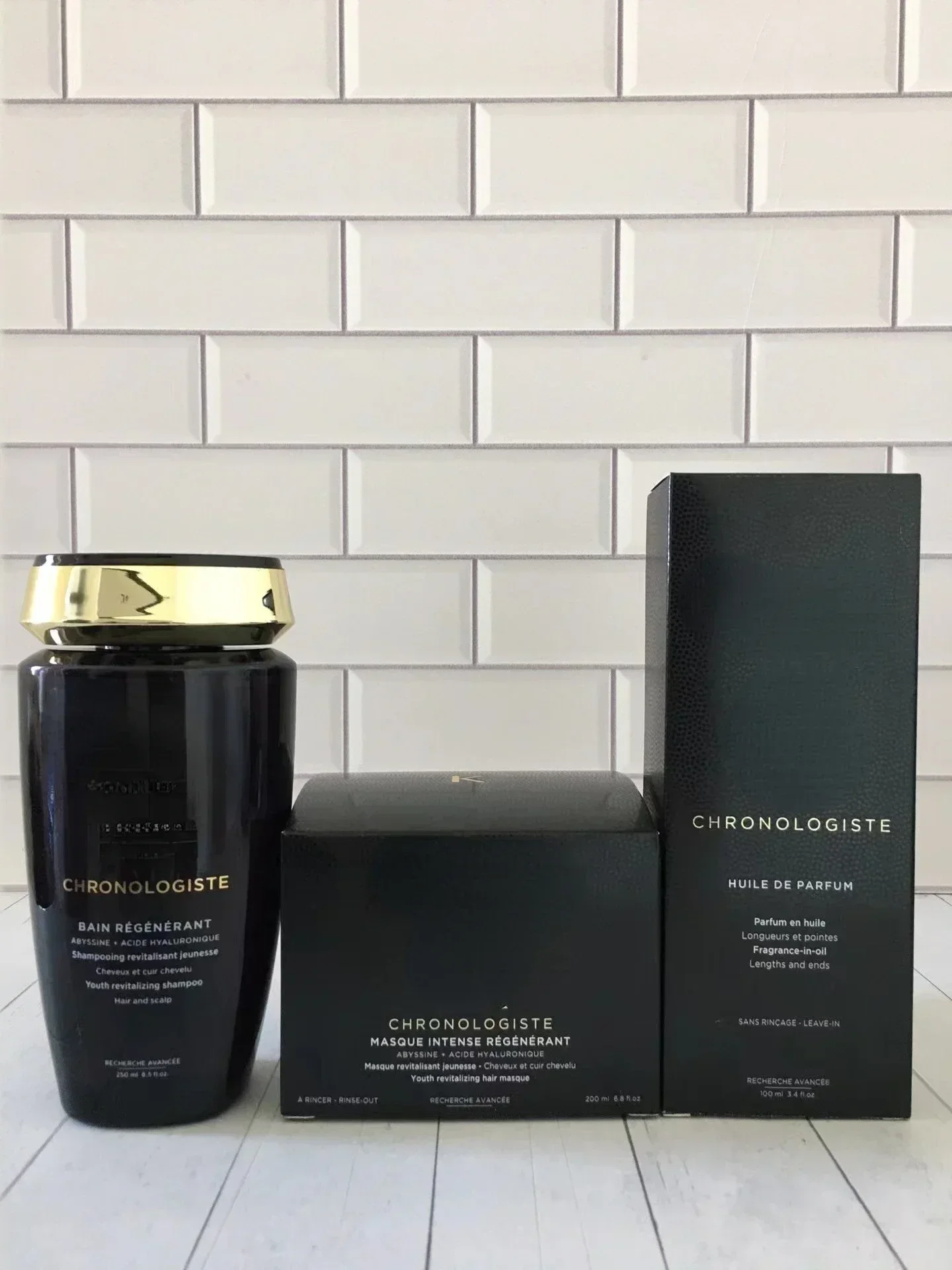 CHRONOLOGISTE ABYSSING	NOLOGISTE LE DE   MASQUE INTENSE REGENERANT20 CHRONOLOGISTE3-STEP REVITALIZING  FOR HAIR & SCAL