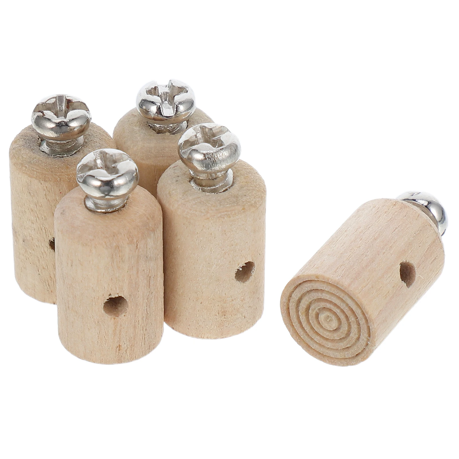 

5pcs Damper Buttons Replacement Soundboard Parts For Upright Maintenance Tuning Durable Wood Metal Easy Installation