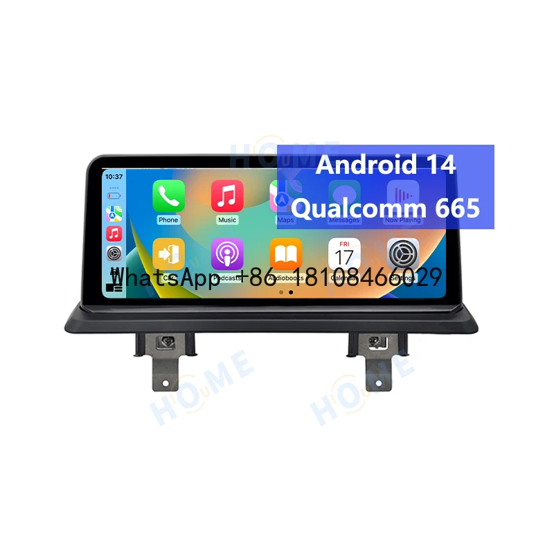 

10.25/12.5 Inch Android 14 Qualcomm 665 Car Multimedia Player for BMW 1 Series E81 E82 E87 E88 2005-2012 Carplay AndroidAuto