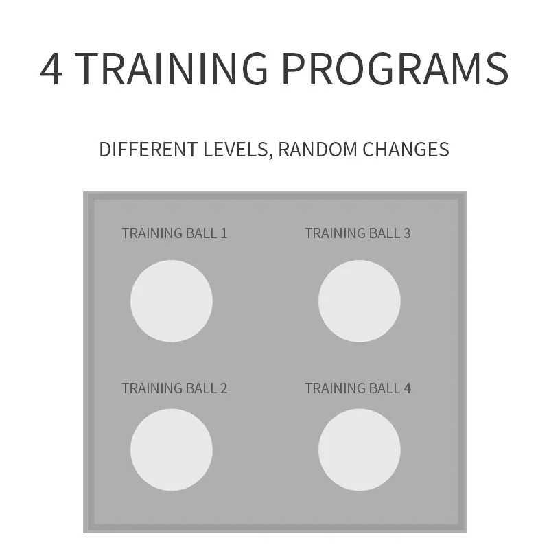 روبوت Huipang S6 لآلة تقديم تنس الطاولة، مدرب تنس طاولة قابل للبرمجة أوتوماتيكيًا بالكامل #4