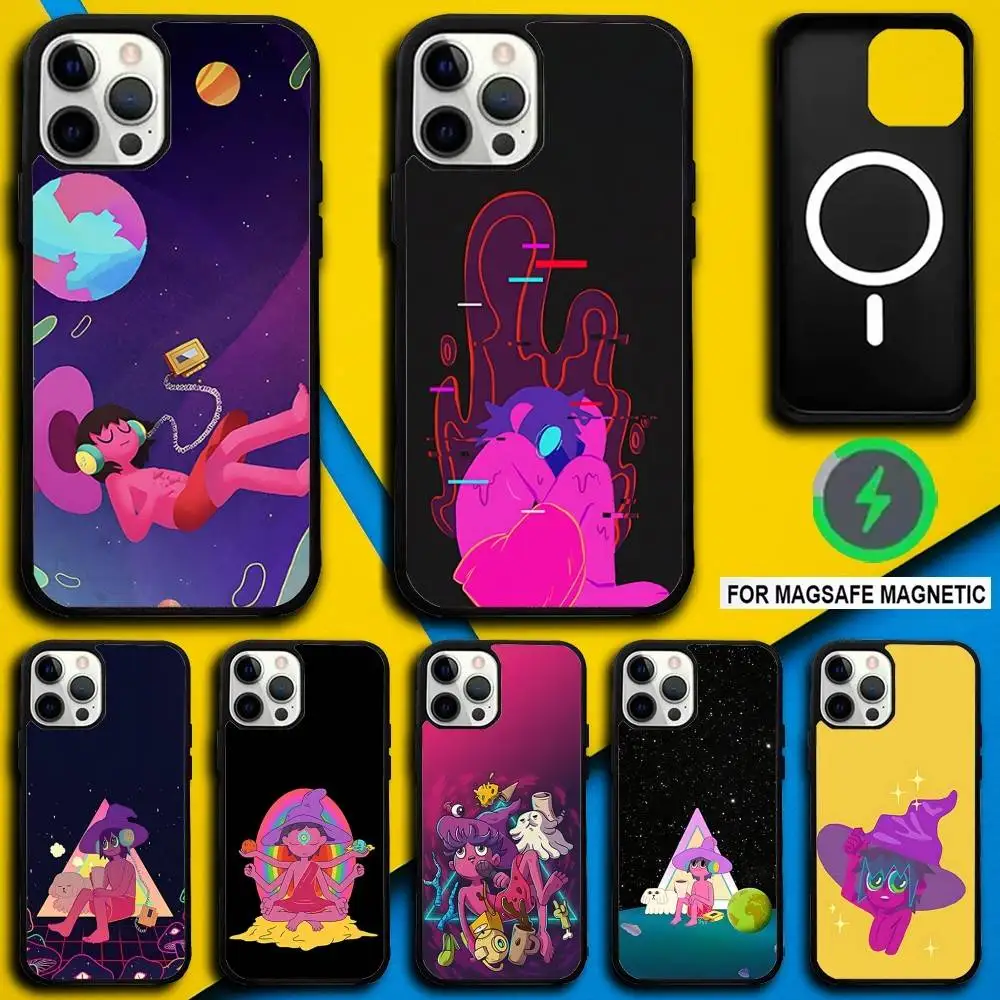 

The M-Midnight G-Gospel Phone Case For iPhone 17,16,15,14,13,12,11,Pro,Max,Plus,Mini,SE4,E Magnetic Magsafe Wireless Charging