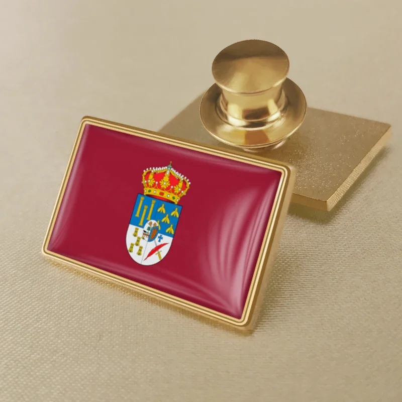Salamanca Provincia de España Bandera Alfinetes de solapa Broches Insignias