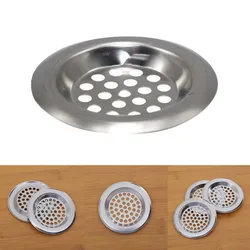 Water Sink Filter Sink Mesh Strainer Stainless Steel Bathroom Floor Drain Cover Shower Hair Catche Household Accessories