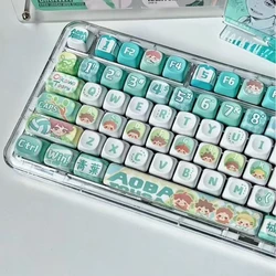 Keycap Anime Haikyuu!! Oikawa Tooru Aoba Johsai High School Cosplay Delicacy Decorate ornament Cartoon Keyboard Cap Accessory