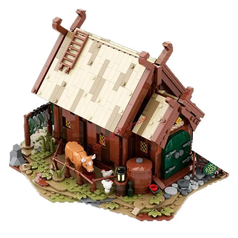 NOWOŚĆ The Rings Movie Moc UCS Edoras Rohan Golden Hall Stable Archer Tower House DIY kreatywne pomysły ChildrenToy BirthdayGift Block