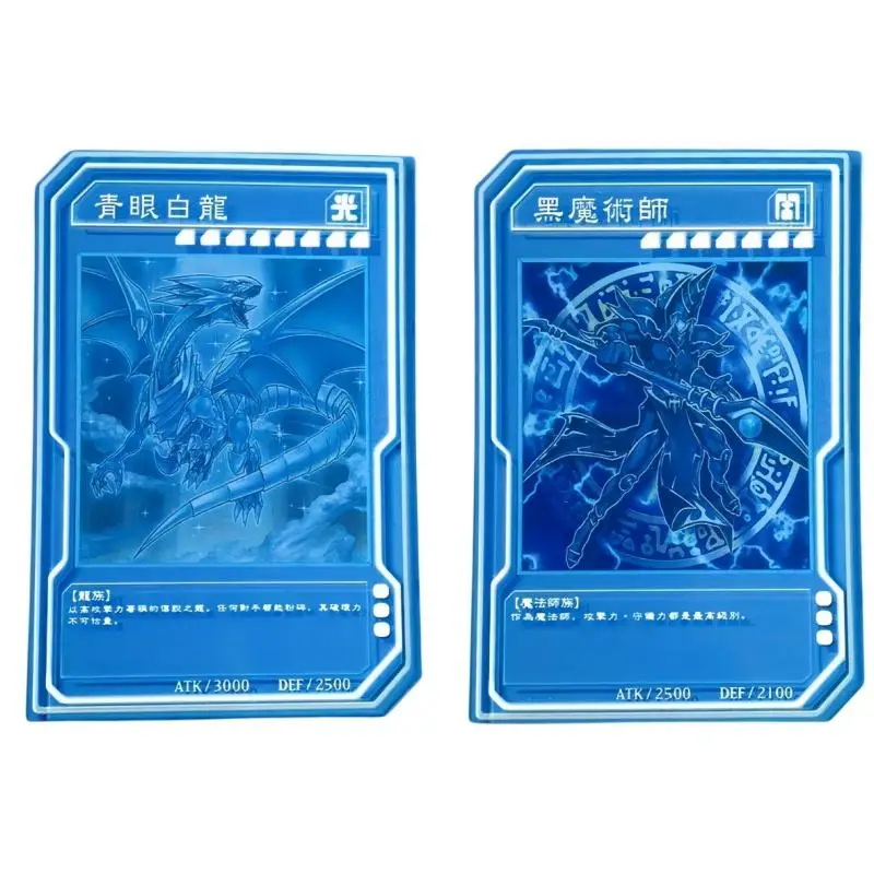 Yu-Gi-Oh Theater Edition Card Dark Magician Girl Twin Burst Blue-Eyes White Dragon DIY Anime Collection Action Toy Figures Gifts