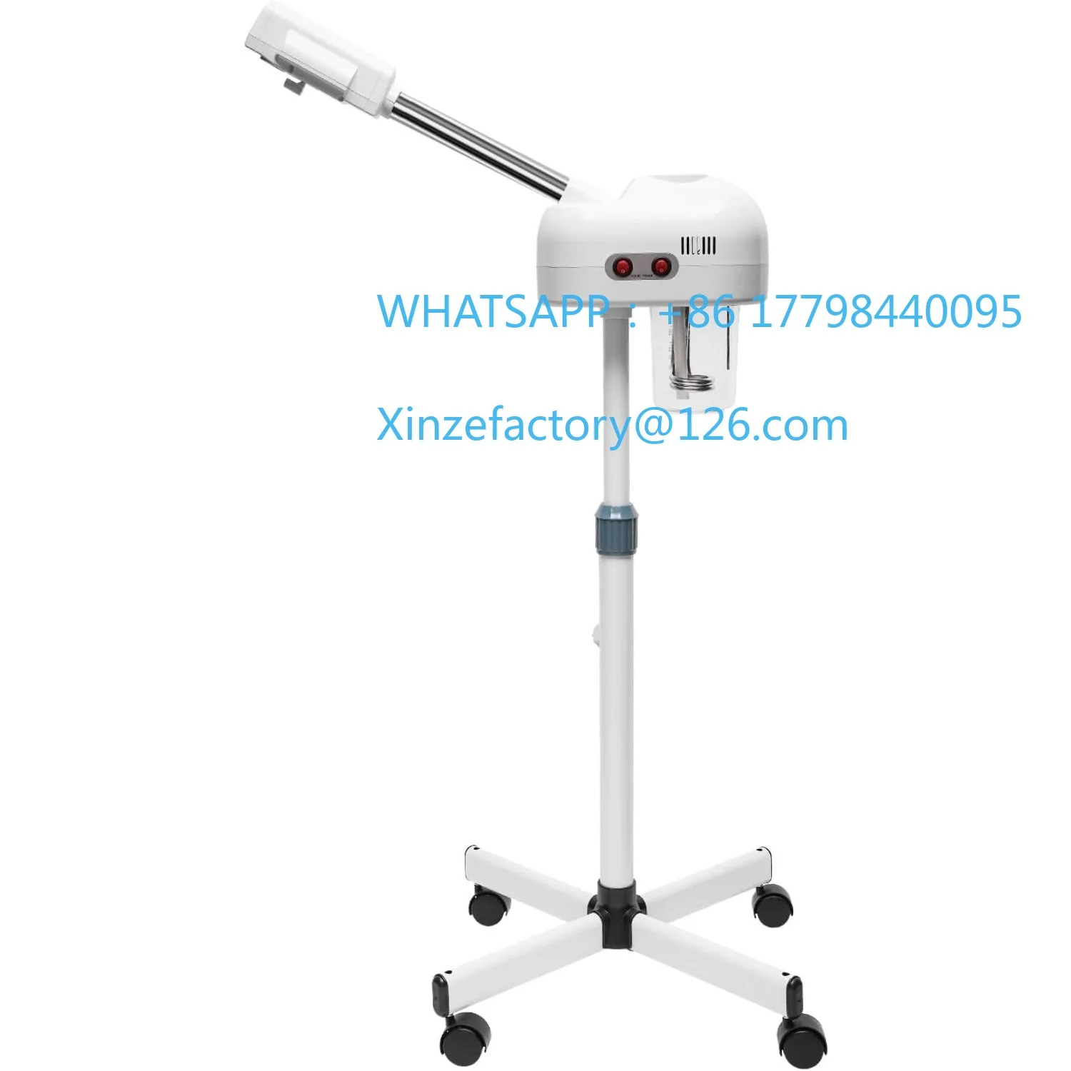 Anpassbarer Dampfglätter für das Gesicht, Dampfgerät, Gesichtsmaske, tragbar, Zerstäuber, ästhetisch, professionell, Cleaning,