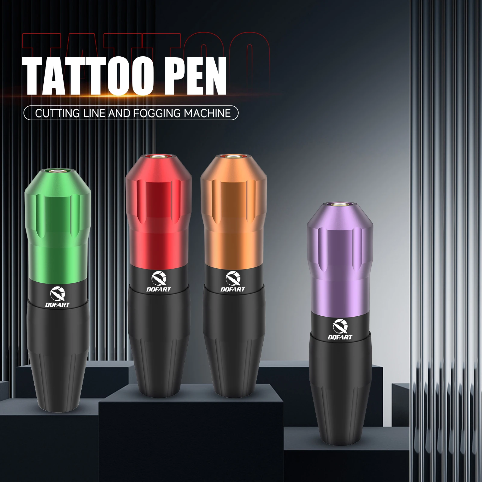 

DQFART Professional Wireless Tattoo Pen for Artist Body Art Permanent Makeup Tattoo Machine Tattoo Accessories