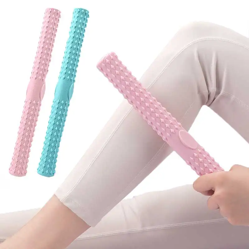 Muscle Roller Stick for Athletes Body Massage Stick Release Myofascial Trigger Points Reduce Muscle Soreness Tightness Physical