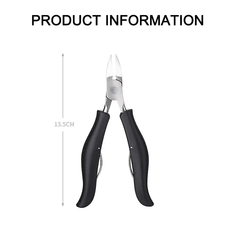 New 1/13pcs Professional Nail Clipper Nail Cutter Kit Set Nail Scissors Pedicure Tool Manicure Knife Dead Skin Scissors ZJJ08 view 3