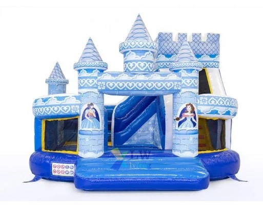 Outdoor giant inflatable frozen castle commercial large inflatable jumping playground castle for sale