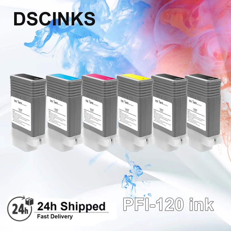 

PFI-107 PFI107 Compatible ink cartridge for Canon IPF-670 IPF-680 IPF-685 IPF-770 IPF-780 printer 130ML PFI-107BK PFI-107C