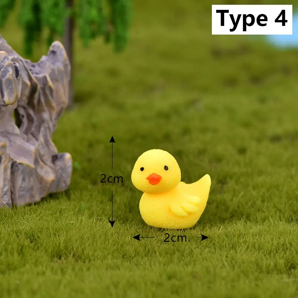 Terrarium  House Ornament Fairy Garden Accessories Animals Figurines Hedgehog Frog Cat Deer Chicken Duck Miniature Rabbit