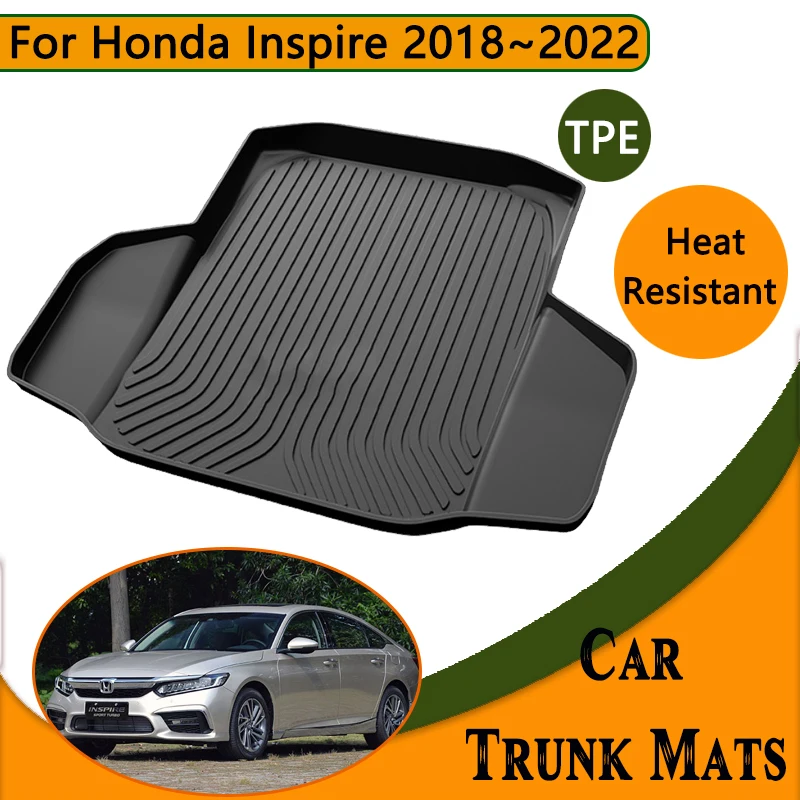 

Car Trunk Mats for Honda Inspire CV4 CV6 2018 2019 2020 2021 2022 Anti-scratch Waterproof Carpet Liner Tray Cushion Accessories