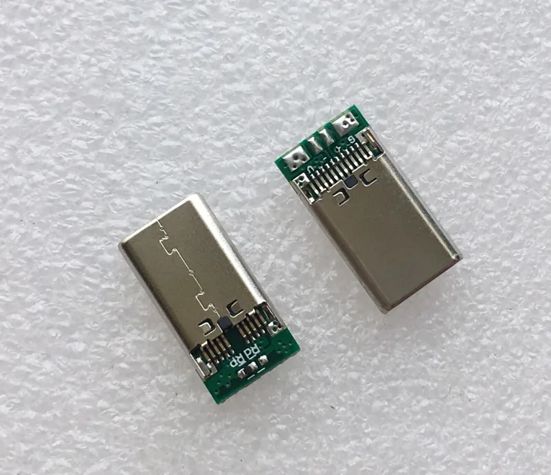 Fro Foxconn Type-c plug USB3.1 male, data charging plug, connector, front and back plug male seat.
