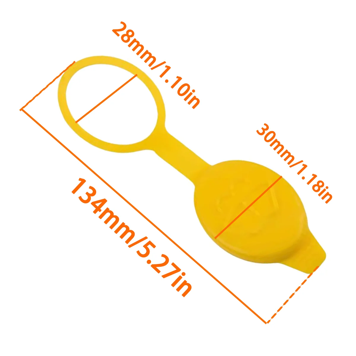 1/2/5pcs Car Windshield Wiper Washer Fluid Reservoir Tank Cap Applicable Fit For Opel Vauxhall Astra H Corsa D 13118170 6450562