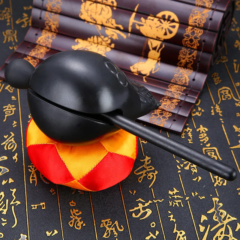 Buddhist Wooden Fish Knocker Plastic Decoration for Temple Home Ceremony - Home Decor Buddha Supplies