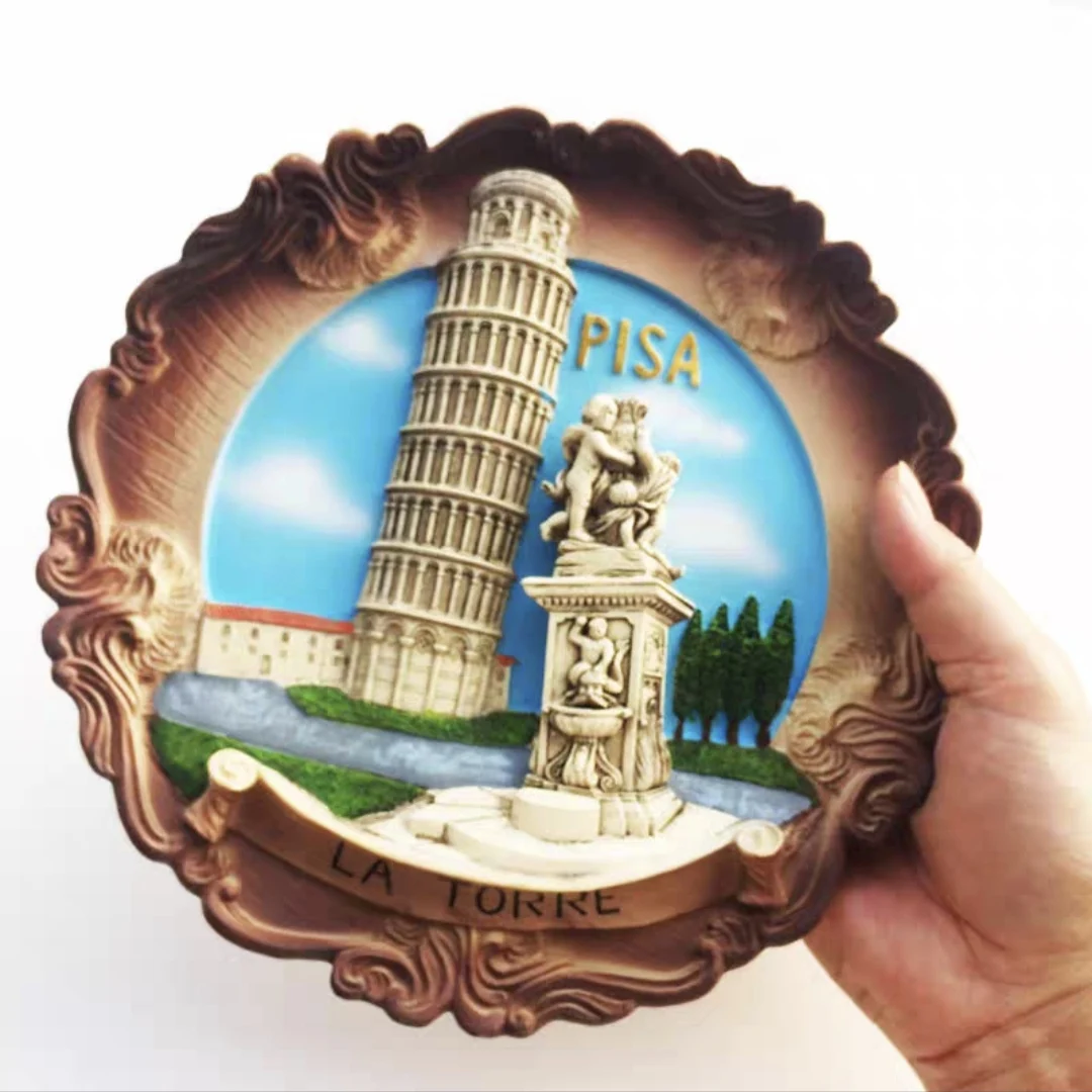 Hungary Cuba Italy India Cyprus 3D Creative Decoration Articles Tourist Souvenir Ornaments Decoration Articles Handicraft Gifts