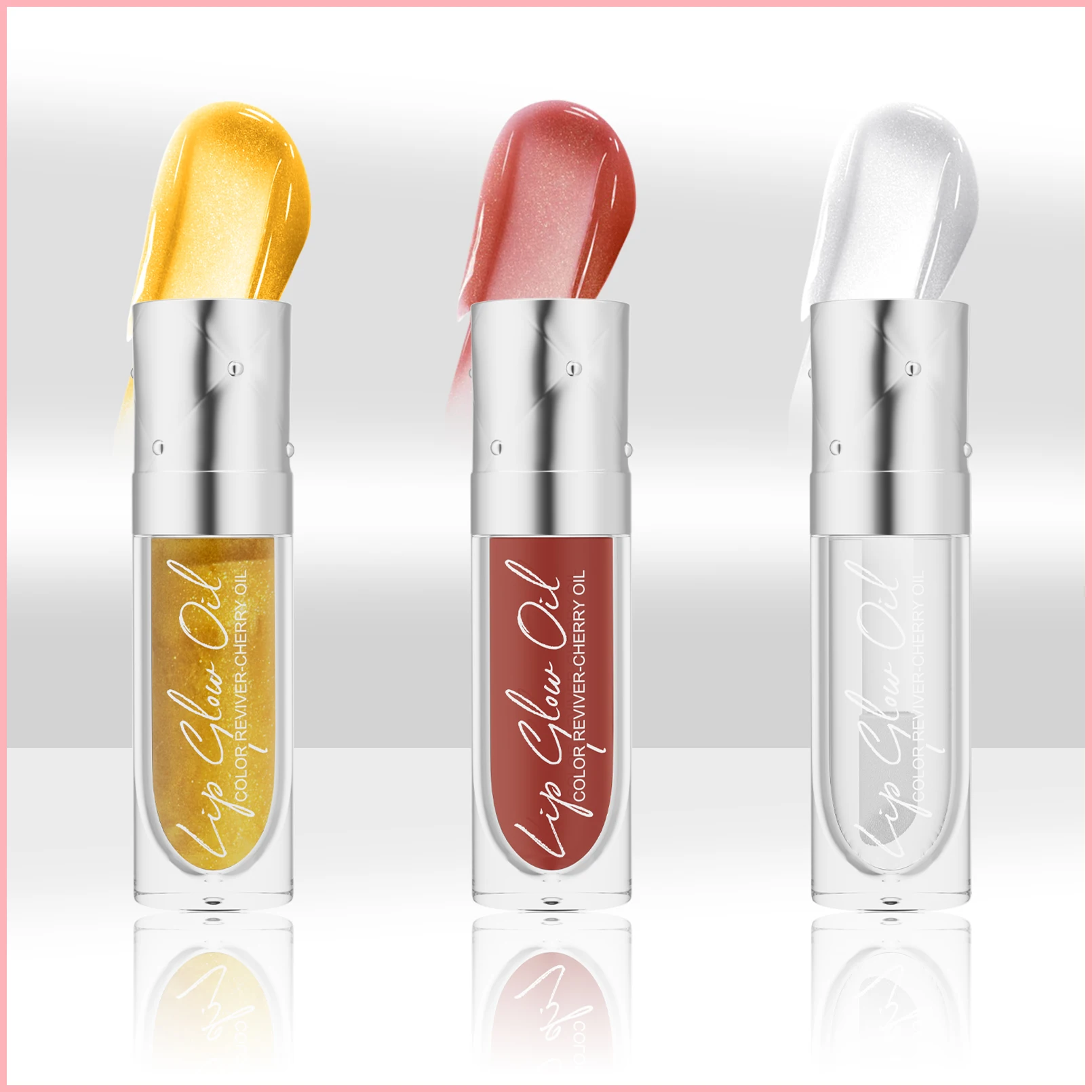 カラーリップバーム 保湿 透明リップバーム リップオイル リップグロス 唇に潤いを与える