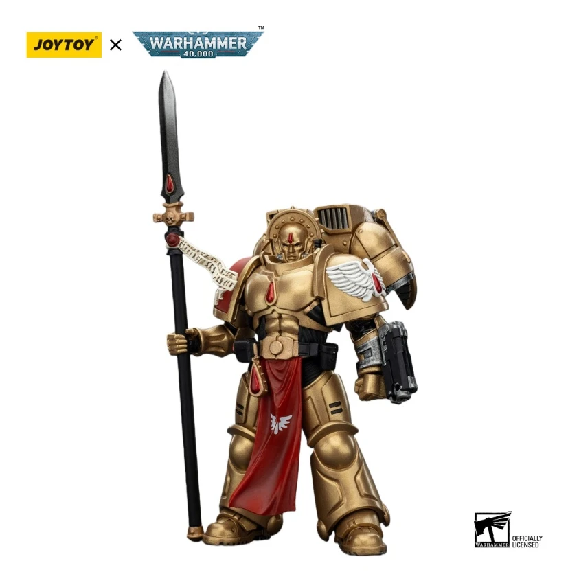 

JOYTOY Warhammer 40000/40k Blood Angels Sanguinary Guard 2 with Angelus Boltgun and Encarmine Spear Action Figure Doll Model