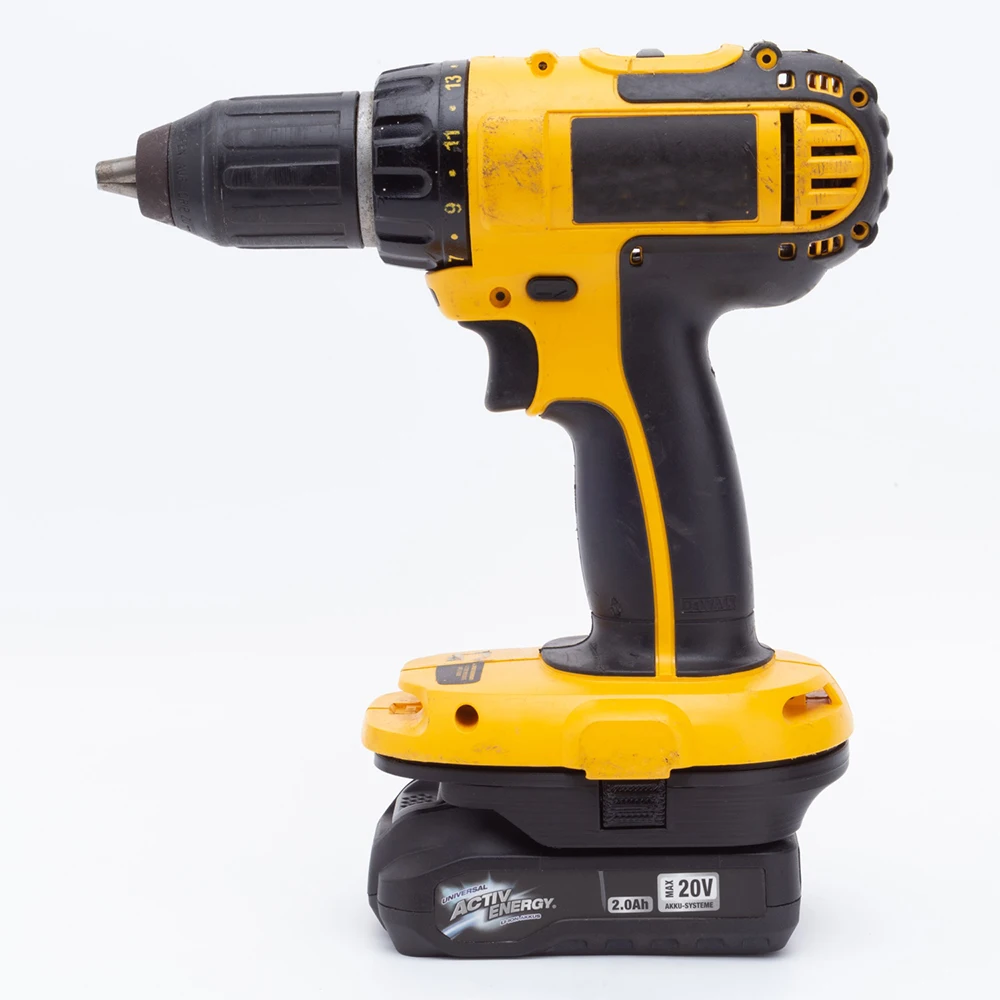 Imagem -06 - Adaptador de Bateria de Lítio para Dewalt Ferramentas Elétricas 20v para Aldi Ferrex mh 20v Ni-cd Ni-mh sem Bateria